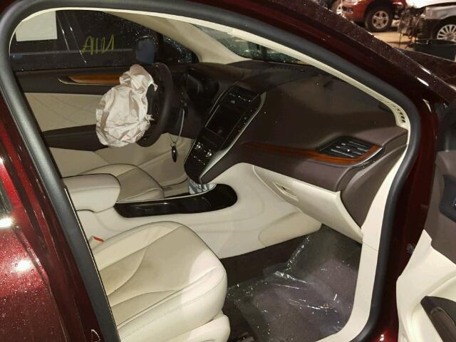 5LMCJ2C90HUL71950 - 2017 LINCOLN MKC SELECT 栗色 照片 5