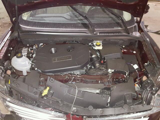 5LMCJ2C90HUL71950 - 2017 LINCOLN MKC SELECT 栗色 照片 7