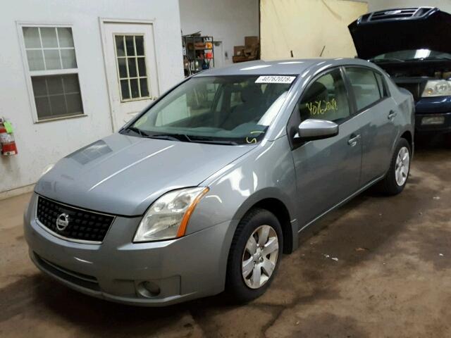 3N1AB61E48L753575 - 2008 NISSAN SENTRA 2.0 GRAY photo 2