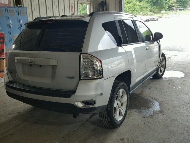1J4NF1FB3BD191468 - 2011 JEEP COMPASS SP SILVER photo 4