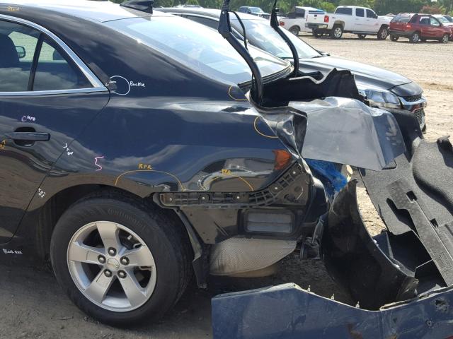 1G11C5SL1FF336612 - 2015 CHEVROLET MALIBU 1LT BLACK photo 9