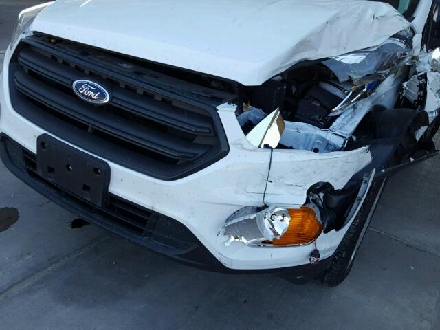 1FMCU0F75HUA27720 - 2017 FORD ESCAPE S WHITE photo 9