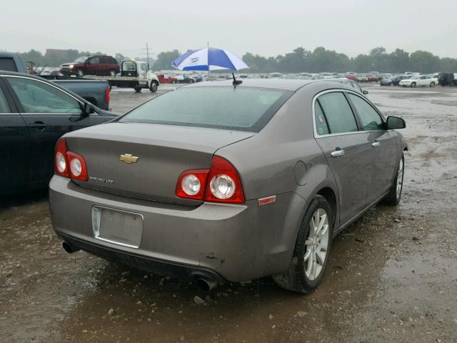 1G1ZE5E79BF114356 - 2011 CHEVROLET MALIBU LTZ 棕色 照片 4
