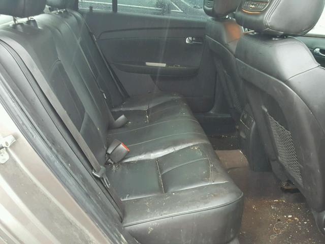 1G1ZE5E79BF114356 - 2011 CHEVROLET MALIBU LTZ 棕色 照片 6