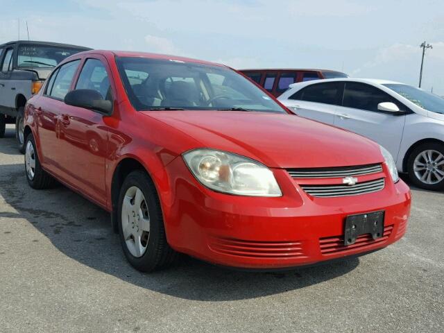 1G1AK58F687316728 - 2008 CHEVROLET COBALT LS RED photo 1