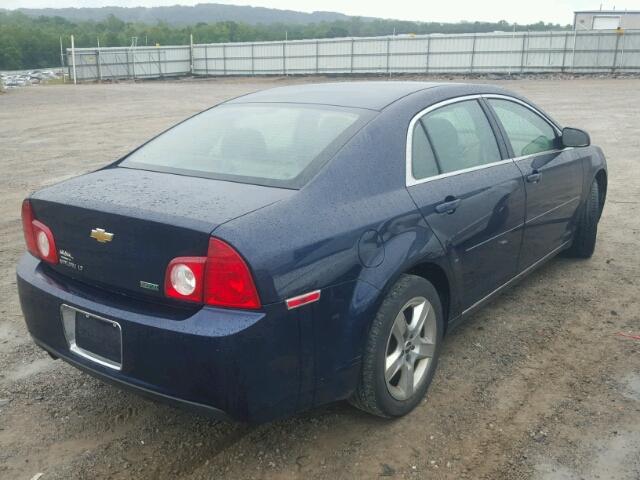 1G1ZC5E00AF188742 - 2010 CHEVROLET MALIBU 1LT 蓝色 照片 4