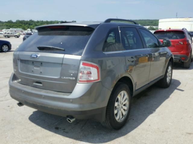 2FMDK3KC2ABA88470 - 2010 FORD EDGE LIMIT SILVER photo 4