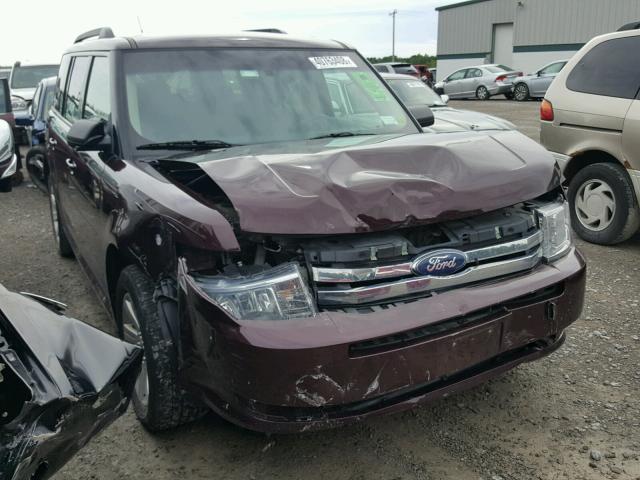 2FMGK5BC2BBD26442 - 2011 FORD FLEX SE MAROON photo 1