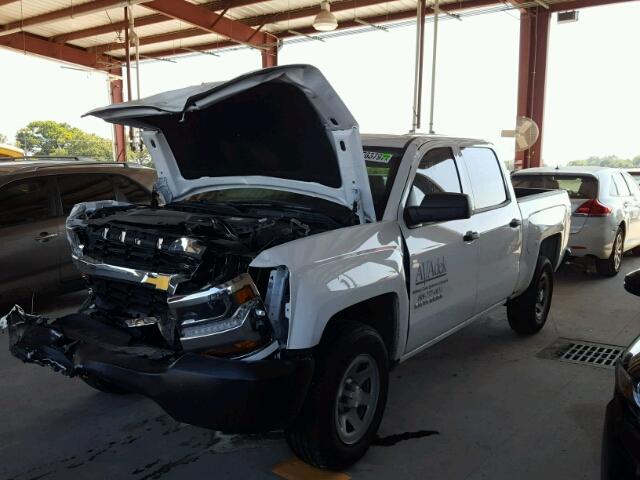 3GCPCNEC5HG342895 - 2017 CHEVROLET SILVERADO WHITE photo 2