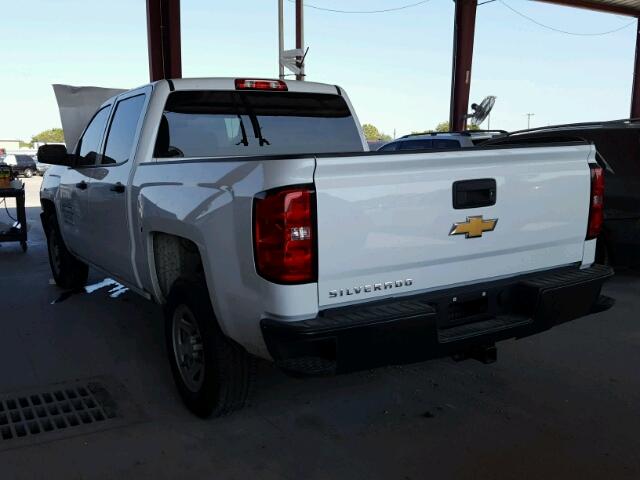 3GCPCNEC5HG342895 - 2017 CHEVROLET SILVERADO WHITE photo 3