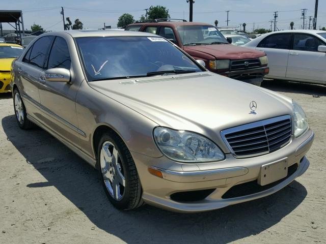 WDBNG75J12A283192 - 2002 MERCEDES-BENZ S 500 GOLD photo 1