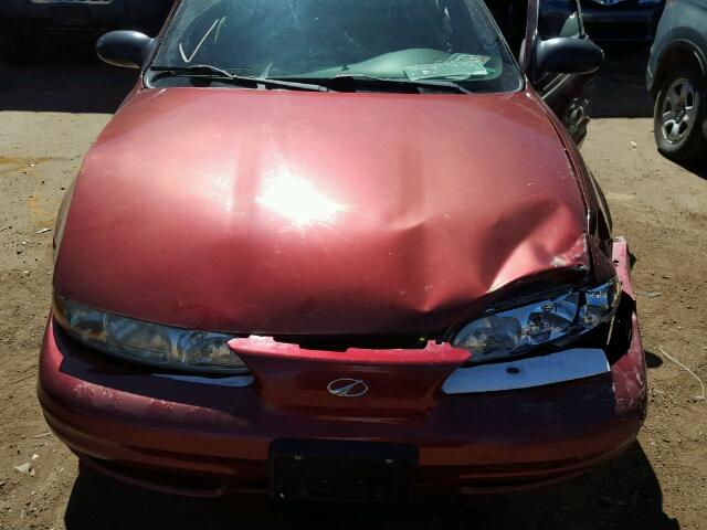 1G3NL52F53C230373 - 2003 OLDSMOBILE ALERO RED photo 7