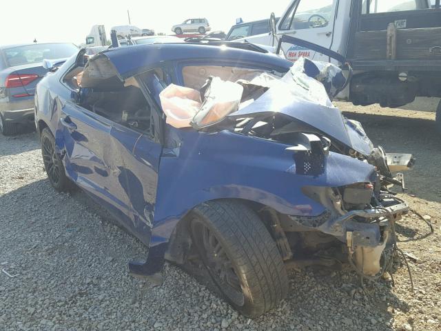 2HGFG21546H706809 - 2006 HONDA CIVIC SI BLUE photo 1