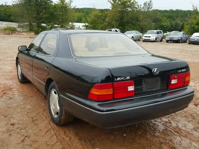 JT8BH28F8W0118939 - 1998 LEXUS LS 400 BLACK photo 3