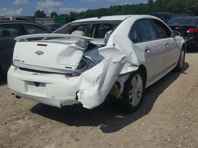 2G1WC5E35E1116851 - 2014 CHEVROLET IMPALA LIM WHITE photo 4