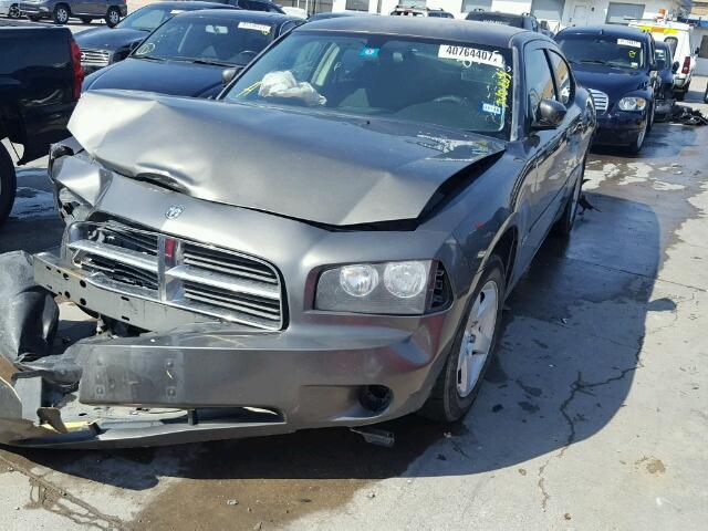 2B3CA3CV0AH183174 - 2010 DODGE CHARGER SX GRAY photo 2