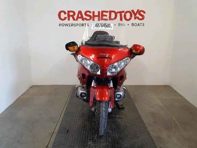 1HFSC47H58A708050 - 2008 HONDA GL1800 RED photo 2