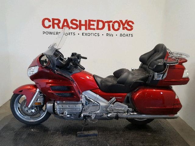 1HFSC47H58A708050 - 2008 HONDA GL1800 RED photo 3