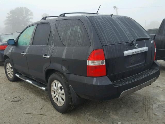 2HNYD18773H548456 - 2003 ACURA MDX TOURIN BLACK photo 3