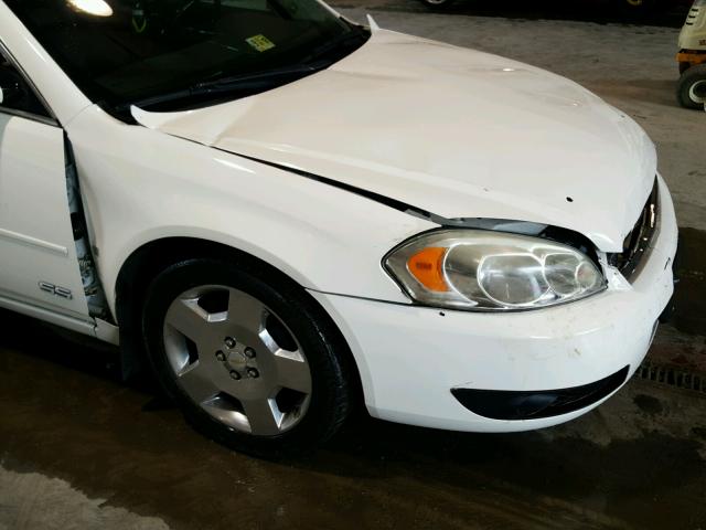 2G1WD58CX69352567 - 2006 CHEVROLET IMPALA SUP 白色 照片 9