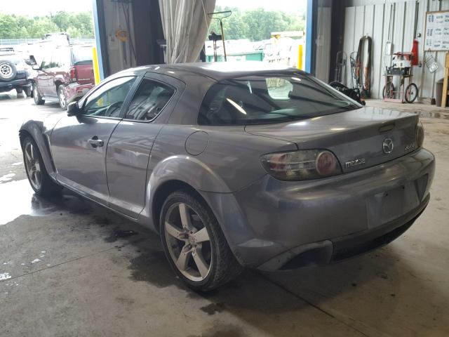 JM1FE173250141984 - 2005 MAZDA RX8 GRAY photo 3