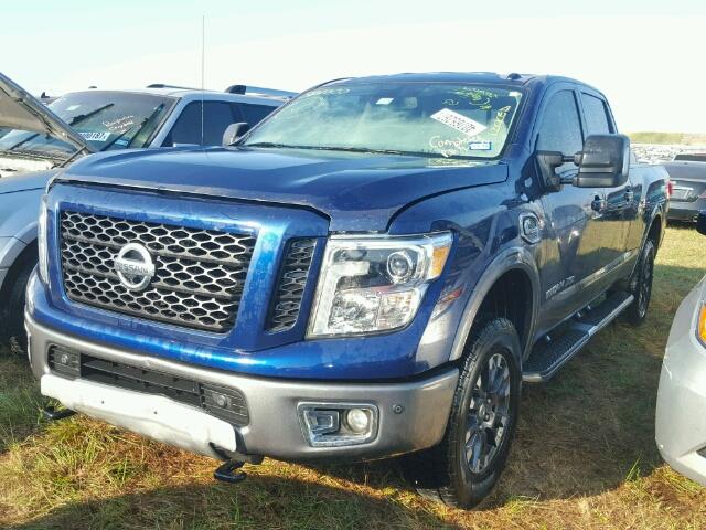 1N6BA1F44GN504549 - 2016 NISSAN TITAN XD S BLUE photo 2