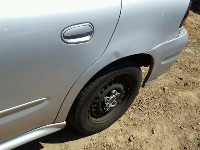 1G2NF52F03C299838 - 2003 PONTIAC GRAND AM S ვერცხლისფერი ფოტო 9