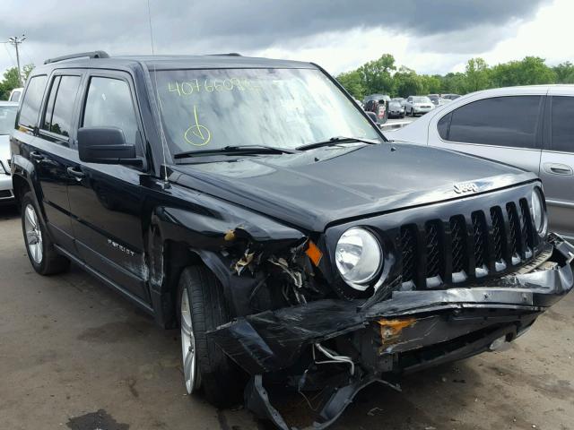 1C4NJRFB6CD667409 - 2012 JEEP PATRIOT LA BLACK photo 1