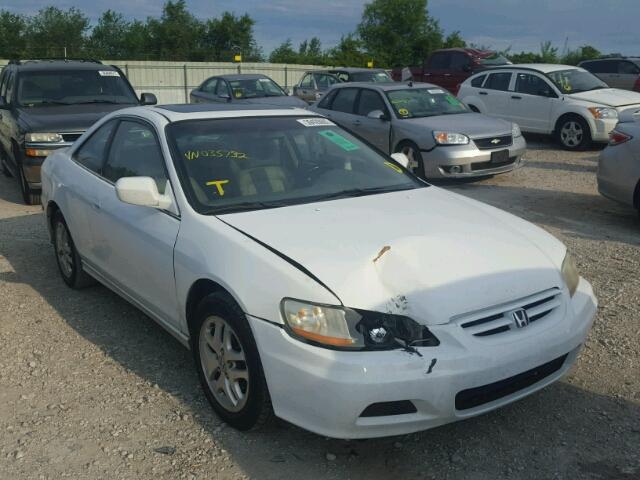 1HGCG22502A035732 - 2002 HONDA ACCORD EX WHITE photo 1