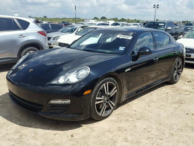 WP0AA2A79DL012340 - 2013 PORSCHE PANAMERA BLACK photo 2