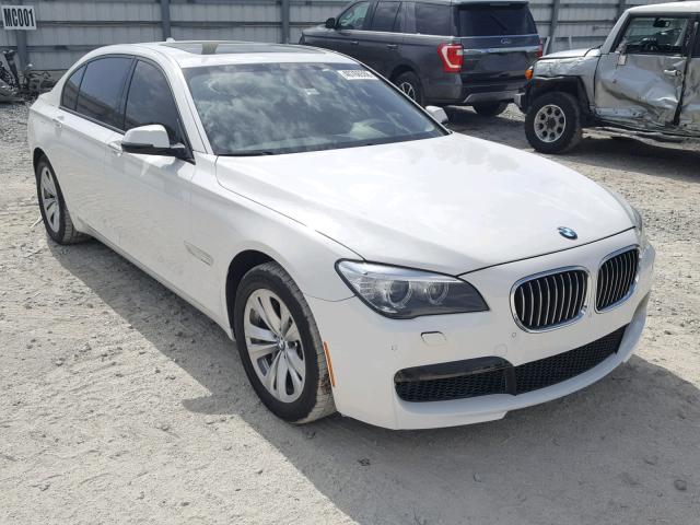 WBAYE4C53DD136721 - 2013 BMW 740 LI WHITE photo 1