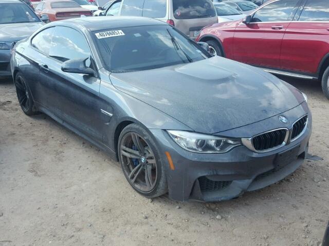 WBS3R9C54FK333662 - 2015 BMW M4 CHARCOAL photo 1