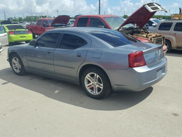 2B3KA43G36H513089 - 2006 DODGE CHARGER SE GRAY photo 3