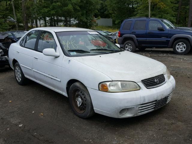 3N1CB51D3YL347569 - 2000 NISSAN SENTRA BAS WHITE photo 1