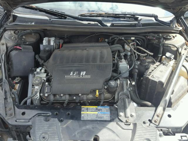 2G1WD58C169237372 - 2006 CHEVROLET IMPALA SUP BLACK photo 7