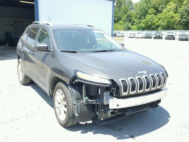 1C4PJLDB4GW158325 - 2016 JEEP CHEROKEE L GRAY photo 1