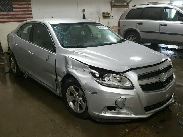 1G11B5SA8DF186755 - 2013 CHEVROLET MALIBU LS SILVER photo 1