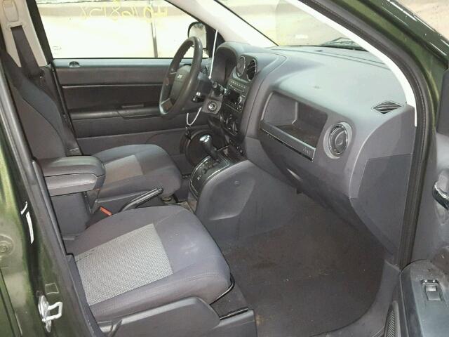 1J8FT47BX9D102498 - 2009 JEEP COMPASS SP GREEN photo 5