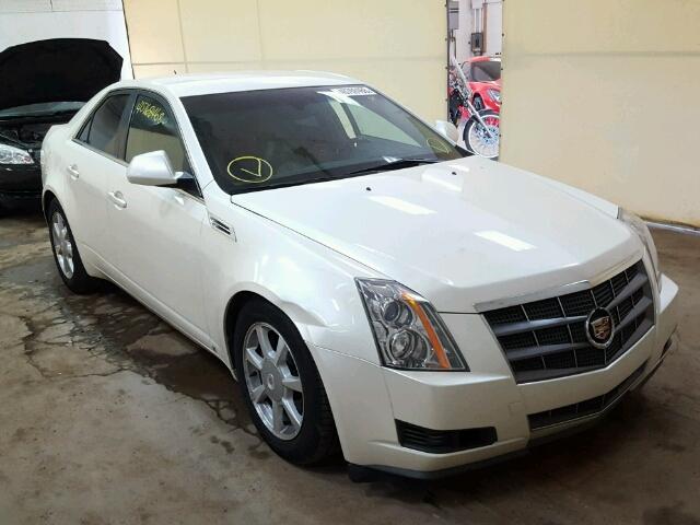 1G6DF577180174724 - 2008 CADILLAC CTS WHITE photo 1