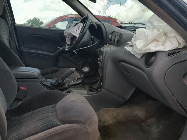 1G2NF52E22M599266 - 2002 PONTIAC GRAND AM S ვერცხლისფერი ფოტო 5