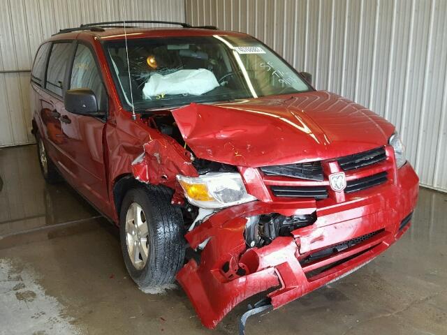 1D8HN44H08B110320 - 2008 DODGE GRAND CARA RED photo 1