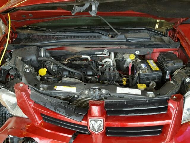 1D8HN44H08B110320 - 2008 DODGE GRAND CARA RED photo 7