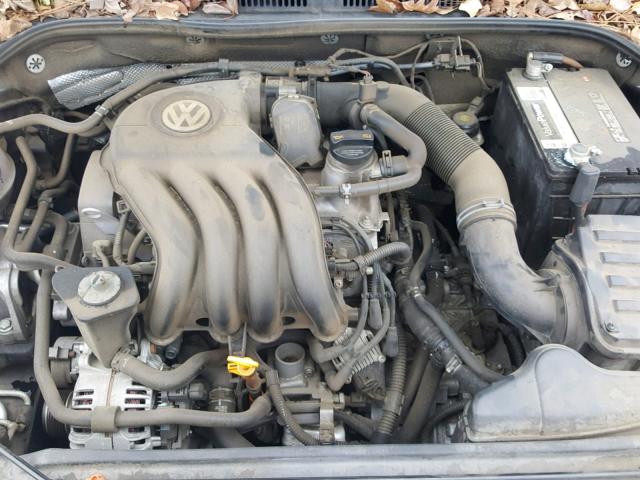 3VW2K7AJ4CM384320 - 2012 VOLKSWAGEN JETTA BASE Սև լուսանկար 7