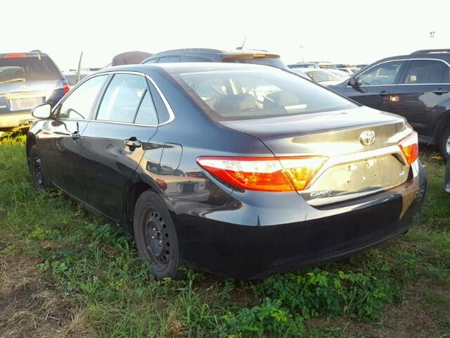 4T4BF1FK2GR534661 - 2016 TOYOTA CAMRY LE ლურჯი ფოტო 3