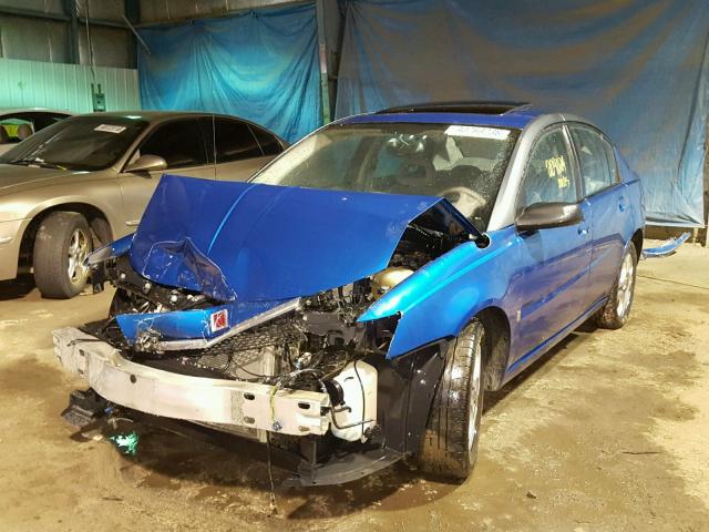1G8AL52FX3Z151674 - 2003 SATURN ION LEVEL BLUE photo 2