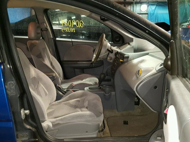 1G8AL52FX3Z151674 - 2003 SATURN ION LEVEL BLUE photo 5