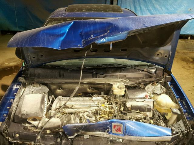 1G8AL52FX3Z151674 - 2003 SATURN ION LEVEL BLUE photo 7