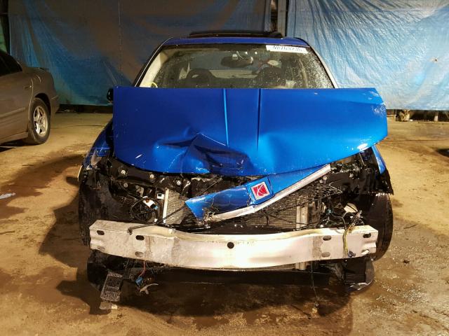 1G8AL52FX3Z151674 - 2003 SATURN ION LEVEL BLUE photo 9