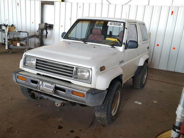 JD2BF3107L6305421 - 1990 DAIHATSU ROCKY SE WHITE photo 2