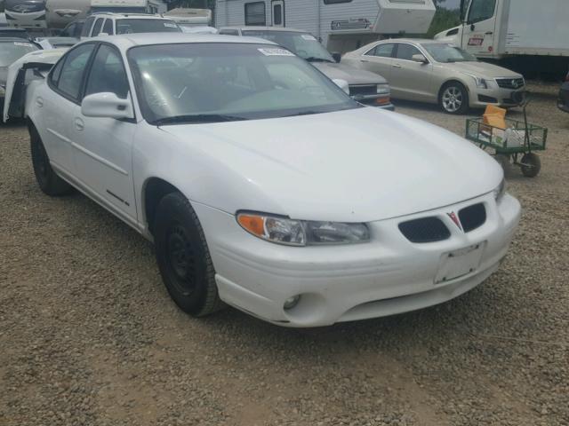 1G2WK52J41F101374 - 2001 PONTIAC GRAND PRIX WHITE photo 1